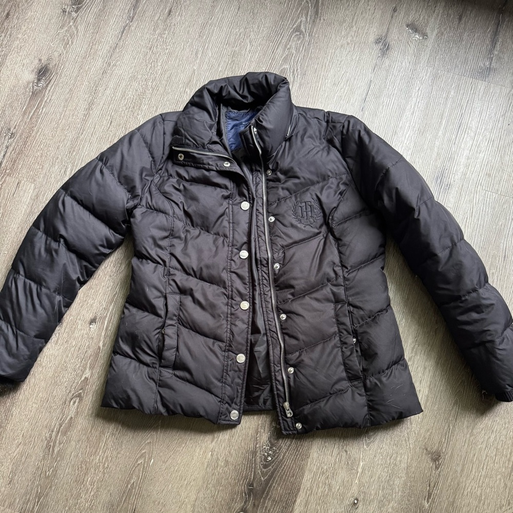 Tommy Hilfiger Black Puffer Jacket